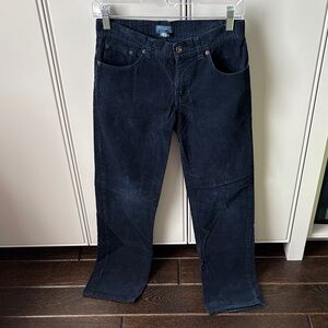 Polo Ralph Lauren Boys Navy Blue Corduroy Pants size 14
